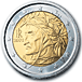 2 Euromünze Italien